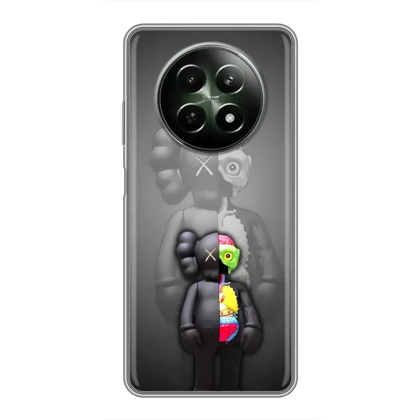 Чехол с принтом «Тело Bearbrick» для Realme 12 5G