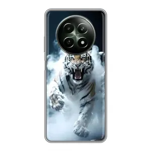 Чохол з принтом «Білий тигр у диму» для Realme 12 5G