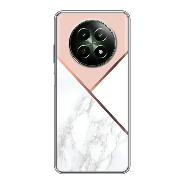 Чехол с принтом «Тройной мрамор» для Realme 12 5G