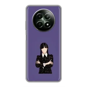 Чохли Венсдей на RealMe 12 5G Уенсдей (AlphaPrint) (Венздей у чорному)