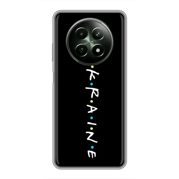 Чехол с принтом «UKRAINE» для Realme 12 5G