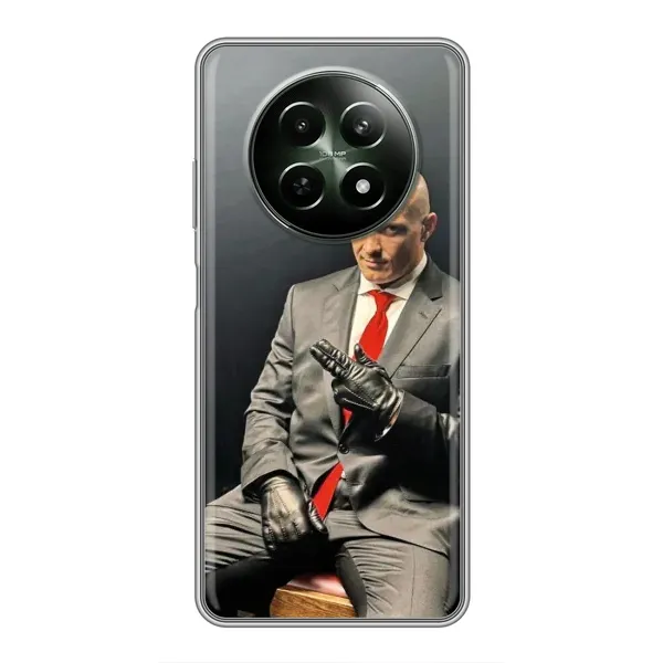 Чехол с принтом «Усик Hitman» для Realme 12 5G Чехол с принтом «Усик Hitman» для Realme 12 5G