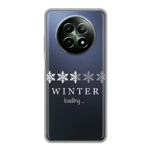 Зимні Чохли для РієлМі 12 5Г - прозорий фон (Winter loading)