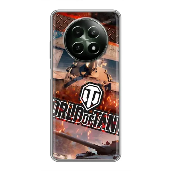 Чехол с принтом «World of Tanks» для Realme 12 5G