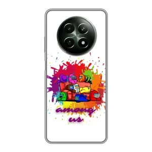 Чохли Амонг Ас для RealMe 12 5G (AlphaPrint) (Яскравий АмонгАс)