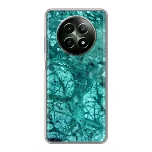 Мраморний чехол на RealMe 12 5G (VPrint) (Зелений мрамор)