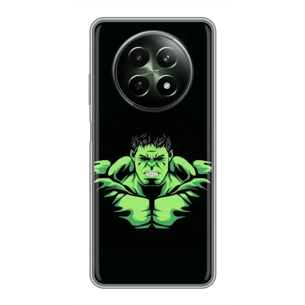 Чехол с принтом «Зелёный Халк» для Realme 12 5G