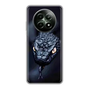 Чохол з принтом «Чорна змія» для Realme 12 5G