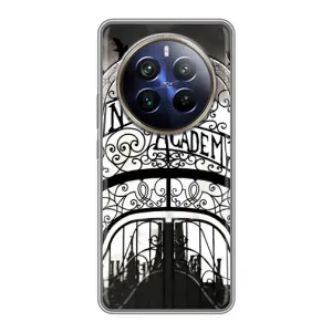 Чохол з дизайном Венздей 2 на Realme 12 Plus (Ворота Академії Невермор)