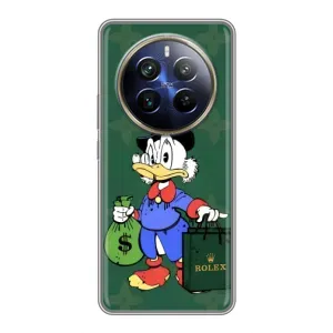 Чехли для Realme 12 Plus - Скрудж МакДак Louis Vuitton (PREMIUMPrint) (Богата Утка)