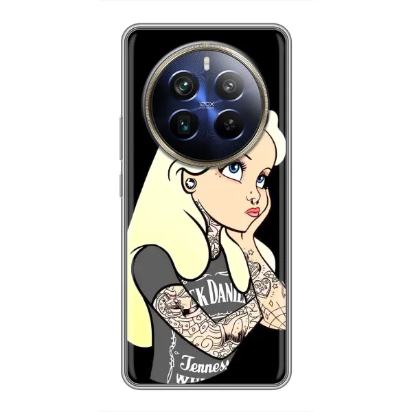 Чехол с принтом «Девочка в тату» для Realme 12 Plus Чехол с принтом «Девочка в тату» для Realme 12 Plus