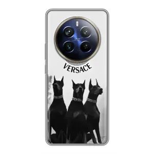 Чохли VERSACE для РеалМі 12 Плюс (PREMIUMPrint) (Доберман Версаче)