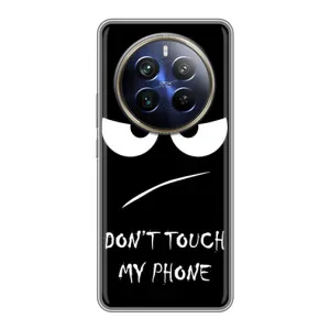 Чохол з принтом «Dont Touch» для Realme 12 Plus