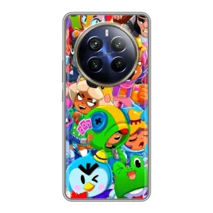 Чохол з принтом «Герої Бравл Старс» для Realme 12 Plus