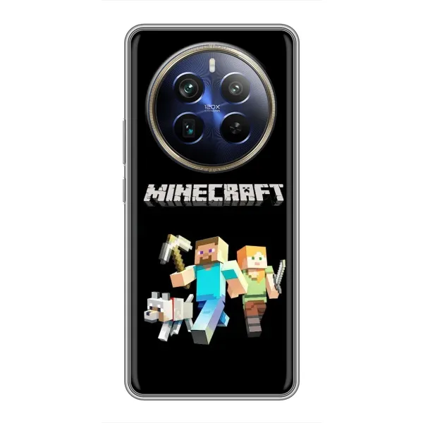 Чохол з принтом «герої Minecraft» для Realme 12 Plus Чохол з принтом «герої Minecraft» для Realme 12 Plus