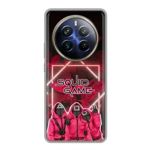 Чохол Гра в кальмара для Realme 12 Plus (Охоронці Гра кальмара)