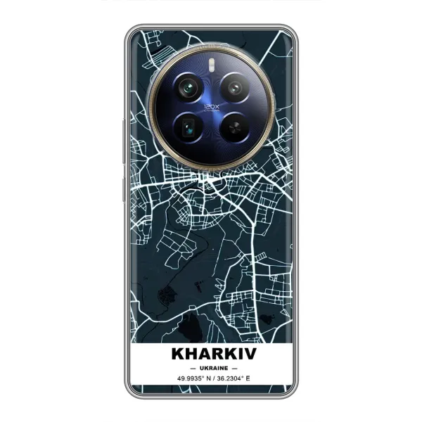 Чехол с принтом «Харьков» для Realme 12 Plus