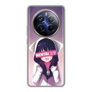 Чохол з принтом «Hentai chan» для Realme 12 Plus