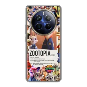 Чохол з принтом «Постер Зоотрополіс» для Realme 12 Plus