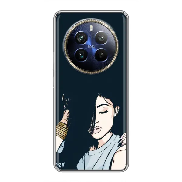 Чехол с принтом «Красивая девочка» для Realme 12 Plus Чехол с принтом «Красивая девочка» для Realme 12 Plus