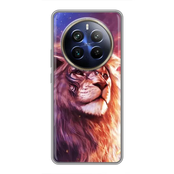 Чохол з принтом «Красочний Лев» для Realme 12 Plus Чохол з принтом «Красочний Лев» для Realme 12 Plus