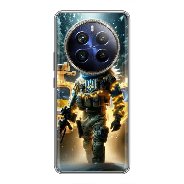 Чехол с принтом «ЛЕВ ЗСУ» для Realme 12 Plus
