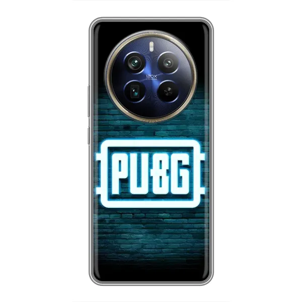 Чохол з принтом «Лого PUBG» для Realme 12 Plus