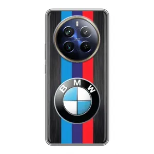 Чохол для РеалМі 12 Плюс - з принтом БМВ (AlphaPrint) (Лого BMW)