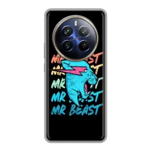 Чохли Містер Біст для РеалМі 12 Плюс (logo Mr beast)