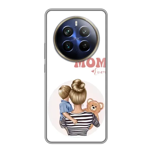 Чохол з принтом «Мама і син» для Realme 12 Plus