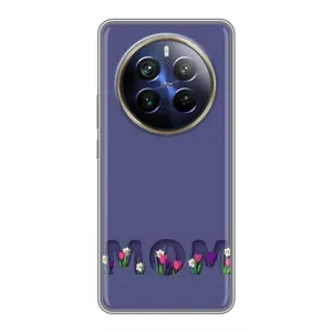 Чохли для мами на Realme 12 Plus (Мама в квітах)