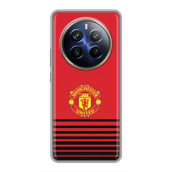 Чохол з принтом «manchester united» для Realme 12 Plus