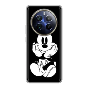 Чохол з принтом «Маус на чорному» для Realme 12 Plus