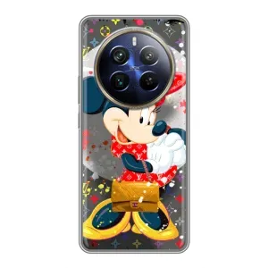 Чохол Disney Mouse Realme 12 Plus (PREMIUMPrint) (Minni з бантіком)
