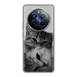 Чохол з малюнком кіт на Realme 12 Plus (Пара котів)