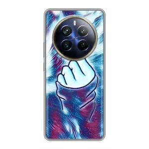 Чохол з принтом «Радужне серце» для Realme 12 Plus