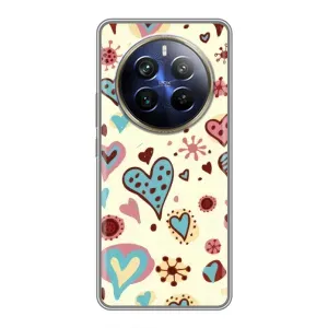 Чохол з принтом «Сердечки» для Realme 12 Plus