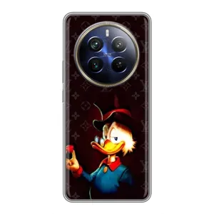 Чехли для Realme 12 Plus - Скрудж МакДак Louis Vuitton (PREMIUMPrint) (Скрудж з ботліантом)