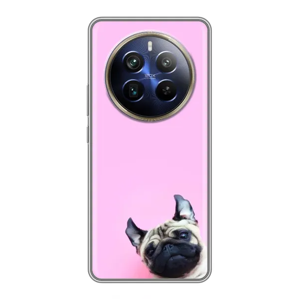 Чохол з принтом «Смішна собака» для Realme 12 Plus