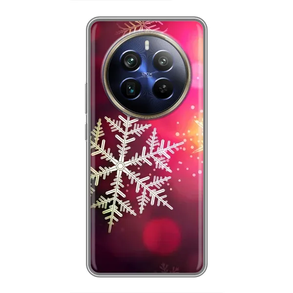 Чохол з принтом «Сніжинка» для Realme 12 Plus