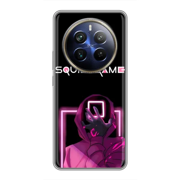 Чохол з принтом «Неоновий охоронець гри» для Realme 12 Plus