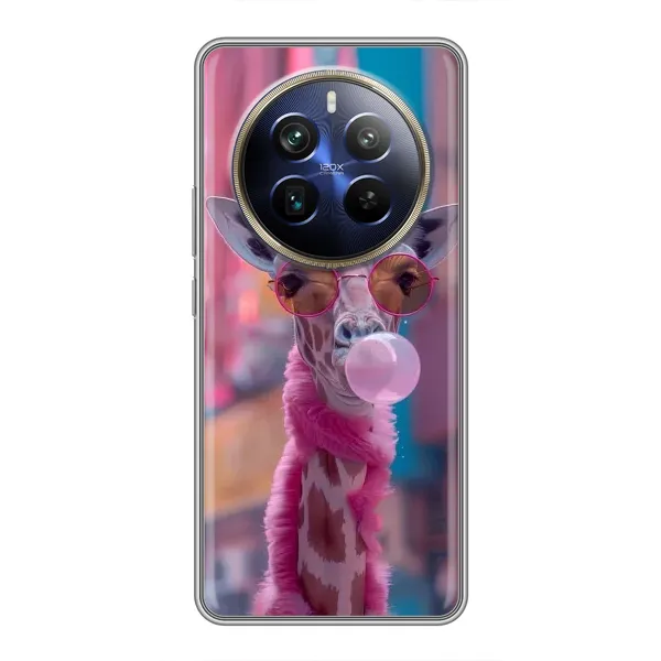 Чохол з принтом «Стильна жирафа» для Realme 12 Plus