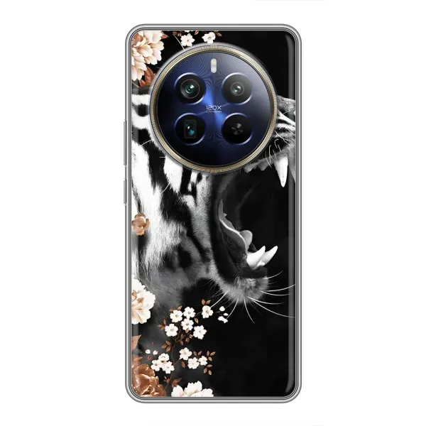 Чехол с принтом «Стильный ТИГР» для Realme 12 Plus