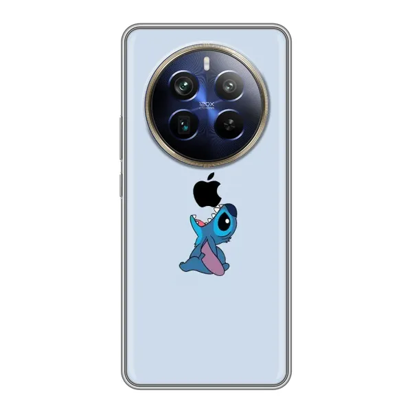 Чохол з принтом «Stitch apple» для Realme 12 Plus