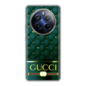 Чохол з принтом «Текстура Гуччі» для Realme 12 Plus