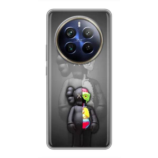 Чехол с принтом «Тело Bearbrick» для Realme 12 Plus