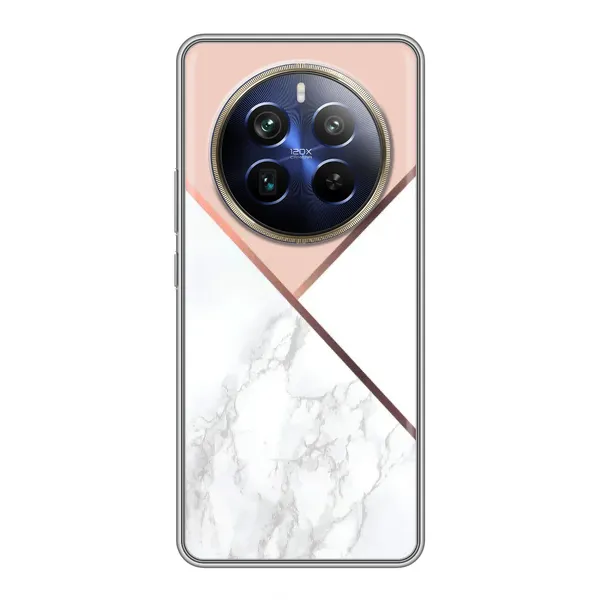 Чохол з принтом «Тройний мрамор» для Realme 12 Plus