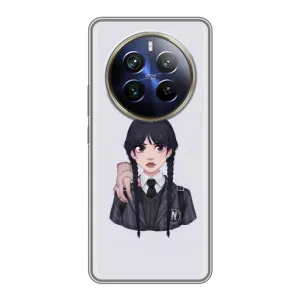Чохли Венсдей на Realme 12 Plus Уенсдей (AlphaPrint) (Венздей і Річ)