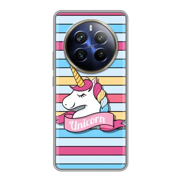 Чохол з принтом «Unicorn» для Realme 12 Plus