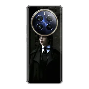 Чохол з дизайном Венздей 2 на Realme 12 Plus (Темний стиль Венздей)